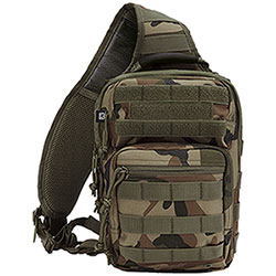 Brandit Zaino Monospalla US Cooper Medium Woodland