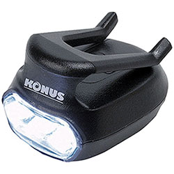 Luce Tre LED da Cappello Konus