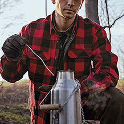 Overshirt Seeland Canada Red Check
