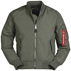 Bomber Flight Jacket Army Green