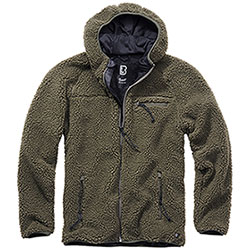 Brandit Giacca TeddyFleece Worker Olive