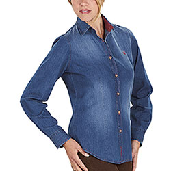 Camicia Jeans Donna Red Deer