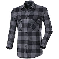 Camicia flanella Cotton Flannel Grey Black