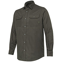 Camicia uomo Beretta Cadet Flannel Green & Brown Check