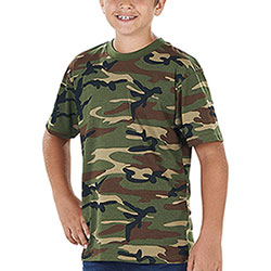 T-Shirt Bambino US Woodland Camo