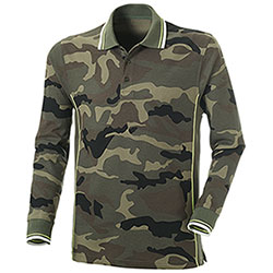 Polo piquet Melt Camouflage-Army Green M/L