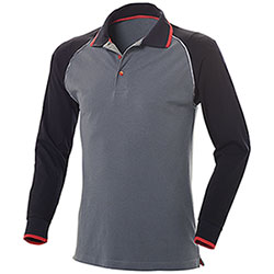 Polo uomo Comfort Work Grey M/L