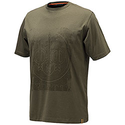 T-Shirt Beretta Logo Dark Olive