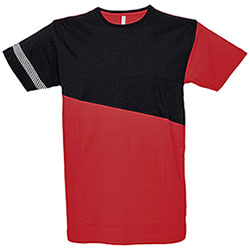 T-Shirt Cotton Maastricht Red-Black