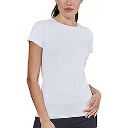 T-Shirt Donna Easy Dry Nizza White
