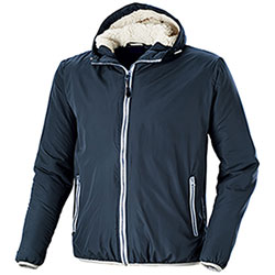 Giacca con cappuccio Bergen Navy