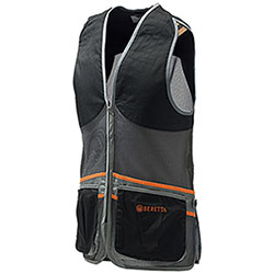 Gilet Tiro Beretta Full Mesh Black Grey