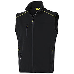 Gilet Softshell Pinz 3 Layer Black