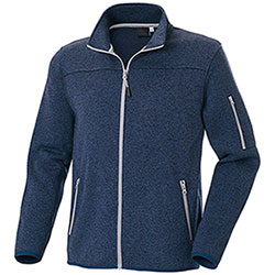 Felpa uomo Full Zip Chester Blu