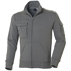 Felpa uomo Full Zip New Multiutility Grey
