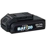 Batteria al Litio RBAT20 Ribimex 20V-2Ah 