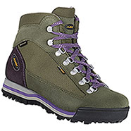 Scarponi Donna AKU Ultra Light GTX W'S Verde-Viola Intenso