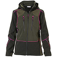 Giacca Donna Blatex Softshell XMPM Green-Fucsia