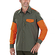 Overshirt Kalibro Tracker Green Orange HV 