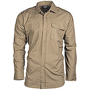 Camicia uomo Cotton Rip-Stop Coyote