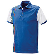 Polo uomo Italia Royal Bicolor