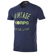 T-Shirt uomo Vintage Korps Blu