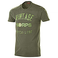 T-Shirt uomo Vintage Korps Green