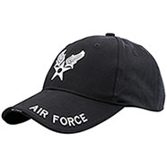 Berretto con visiera Air Force Black