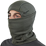 Balaclava Kalibro Fleece Microsquares Dark Green