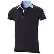 Polo uomo Athena Black