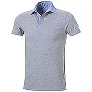 Polo uomo Athena Grey Mélange