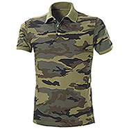 Polo piquet Mission Camouflage Green
