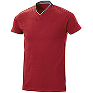T-Shirt uomo Serrat Red-Light Grey
