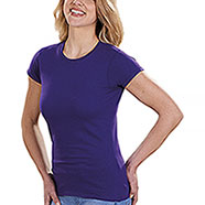 T-Shirt Donna Soft Style Fit Purple