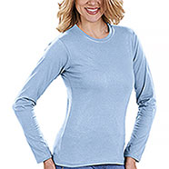 T-Shirt Donna Soft Style Fit Light Blu M/L