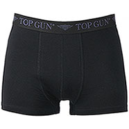 Set 2 Boxer uomo Top Gun Cotone Elasticizzato Black