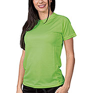 T-Shirt Donna Sport Dry Fit Green Fluo