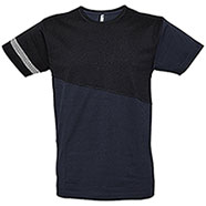 T-Shirt Cotton Maastricht Navy-Black