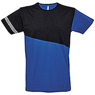 T-Shirt Cotton Maastricht Royal-Black