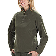  Micropile Donna Beretta Half Zip Green