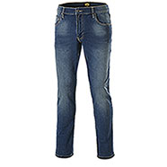 Jeans uomo Diadora Utility Denim Stone 5pkt Blu Elasticizzati 