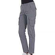 Pantaloni elasticizzati Donna Paris  Multipocket Grey
