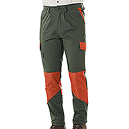 Pantaloni Kalibro Hunter Cotton Stretch Green Cordura Orange