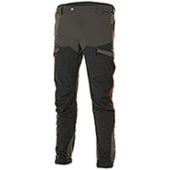 Pantaloni Blatex Stretch Hunter Green-Orange Protection Black