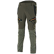 Pantaloni Masseria Softshell Fostex-Pro Green-Black