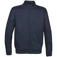 Felpa Lupetto Full Zip Cotton Navy