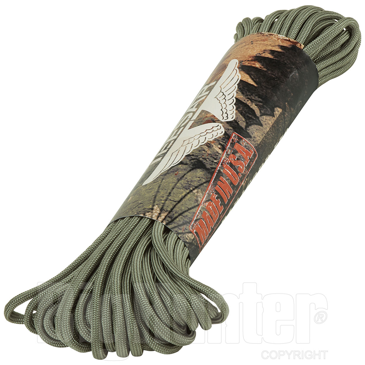 Paracord 550 Foliage 15 m Made in USA