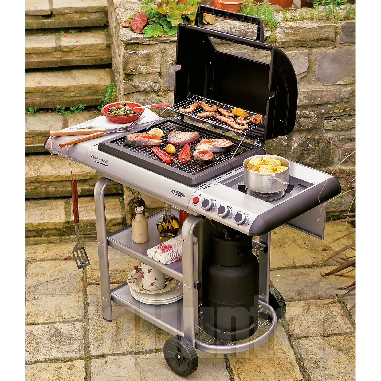 Campingaz 78768-65 C-Line 1900-D RBS Barbecue a Gas, 10,1 Kw