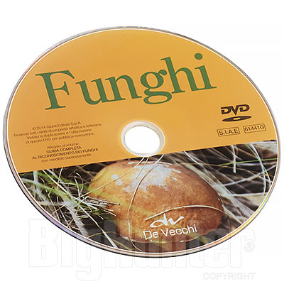 Guida al Riconoscimento dei Funghi + DVD De Vecchi Editore
