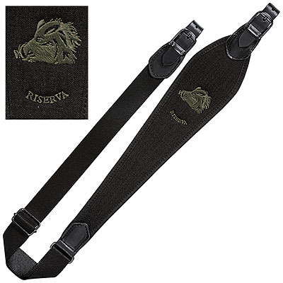 Tracolla Carabina Riserva R2321 Cordura Black Cinghiale